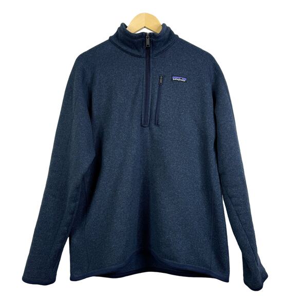 Patagonia Other - Patagonia M's Better Blue Pullover 1/4-Zip Sweater Mens Size L